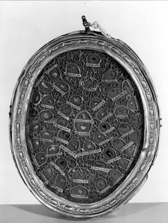 reliquiario - ambito romano (sec. XIX)