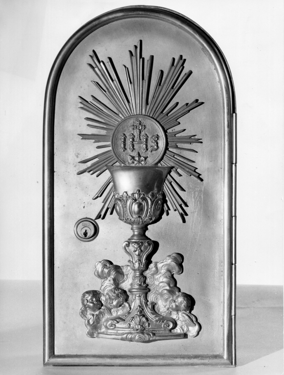 sportello di tabernacolo - ambito romano (sec. XIX)