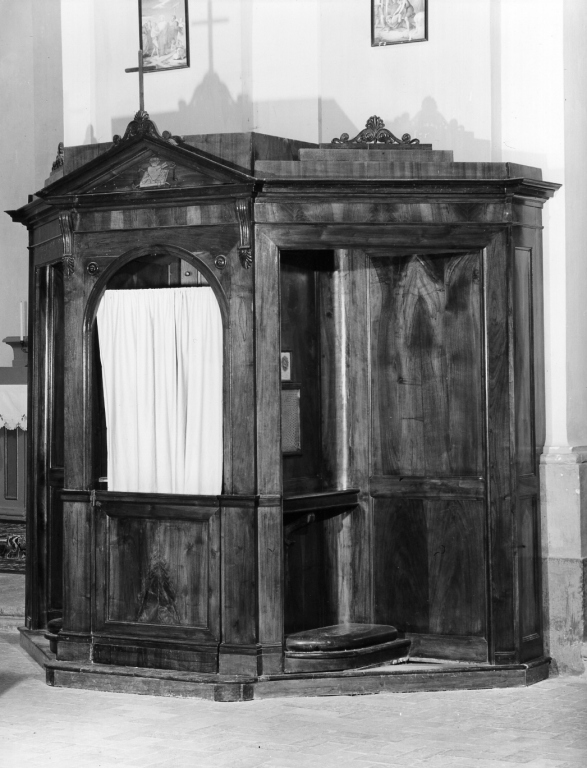 acquasantiera - ambito romano (sec. XIX)