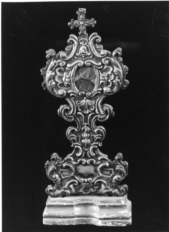 reliquiario - ambito romano (seconda metà sec. XVIII)