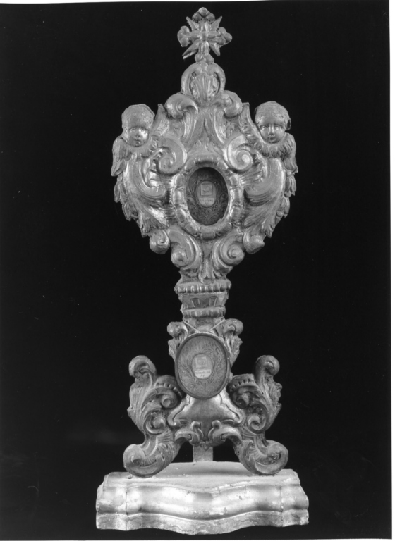 reliquiario - ambito romano (seconda metà sec. XVIII)
