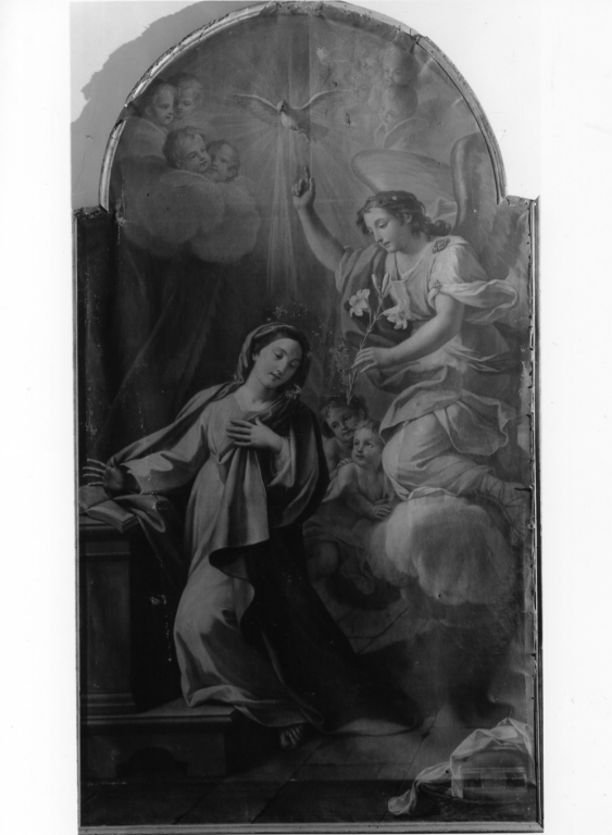 Annunciazione (dipinto) di Ranucci Giuseppe (sec. XVIII)