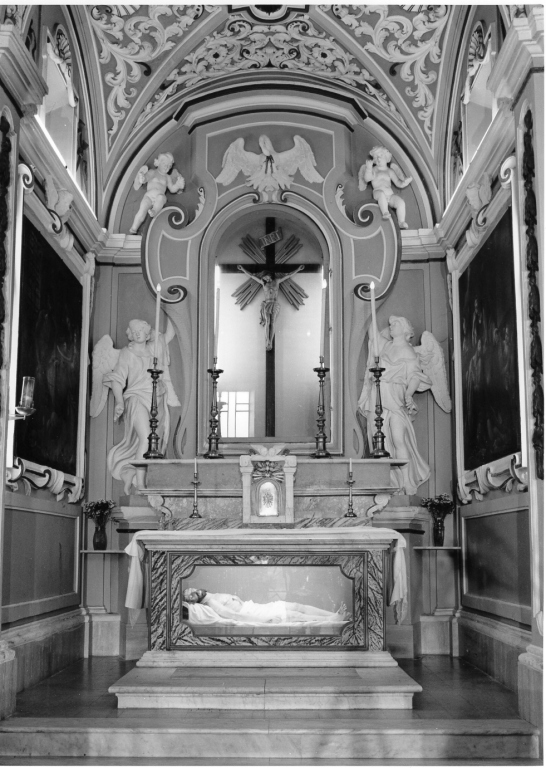 altare maggiore - ambito romano (sec. XVIII)