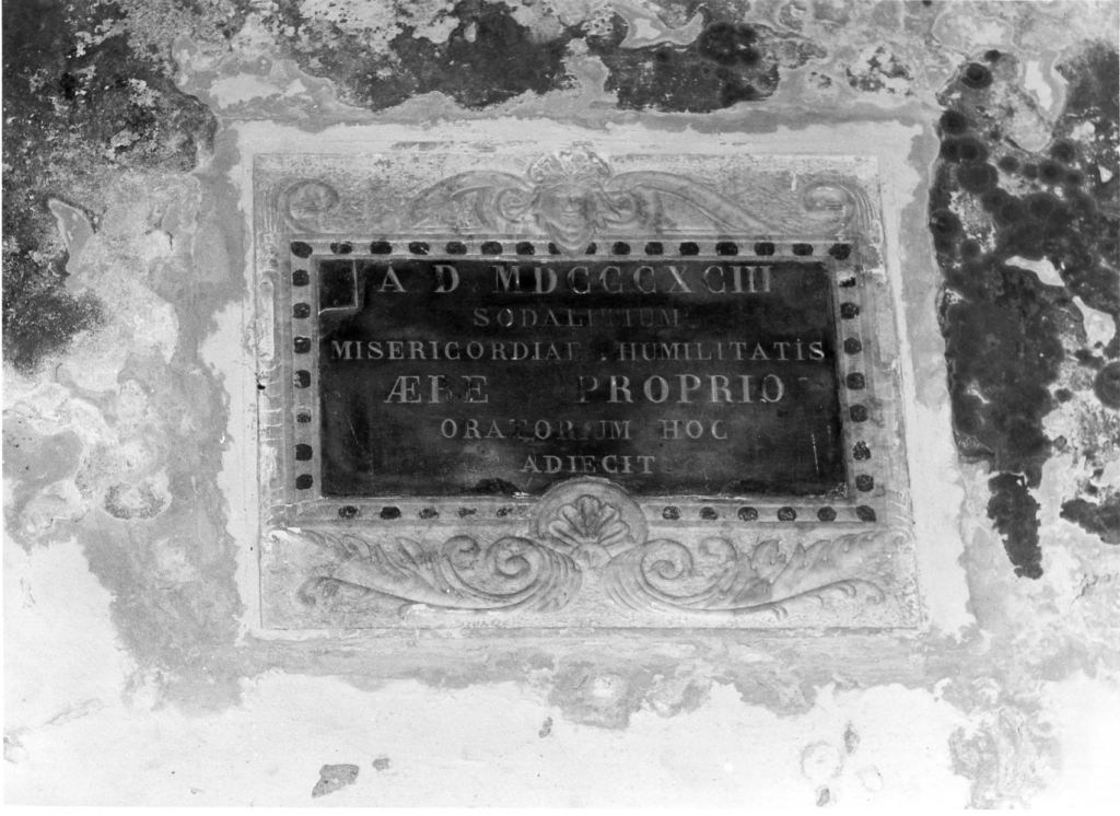 lapide - ambito romano (sec. XIX)