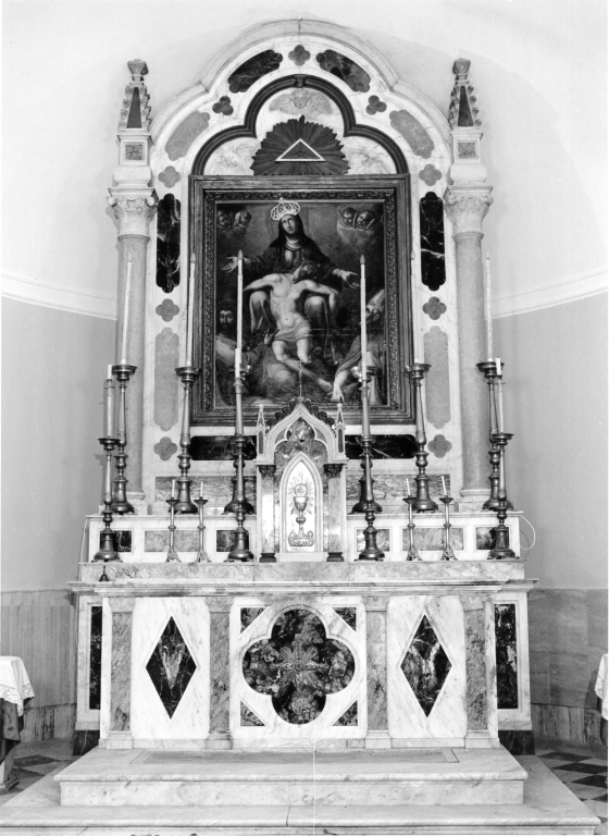 altare maggiore - ambito romano (inizio sec. XIX)