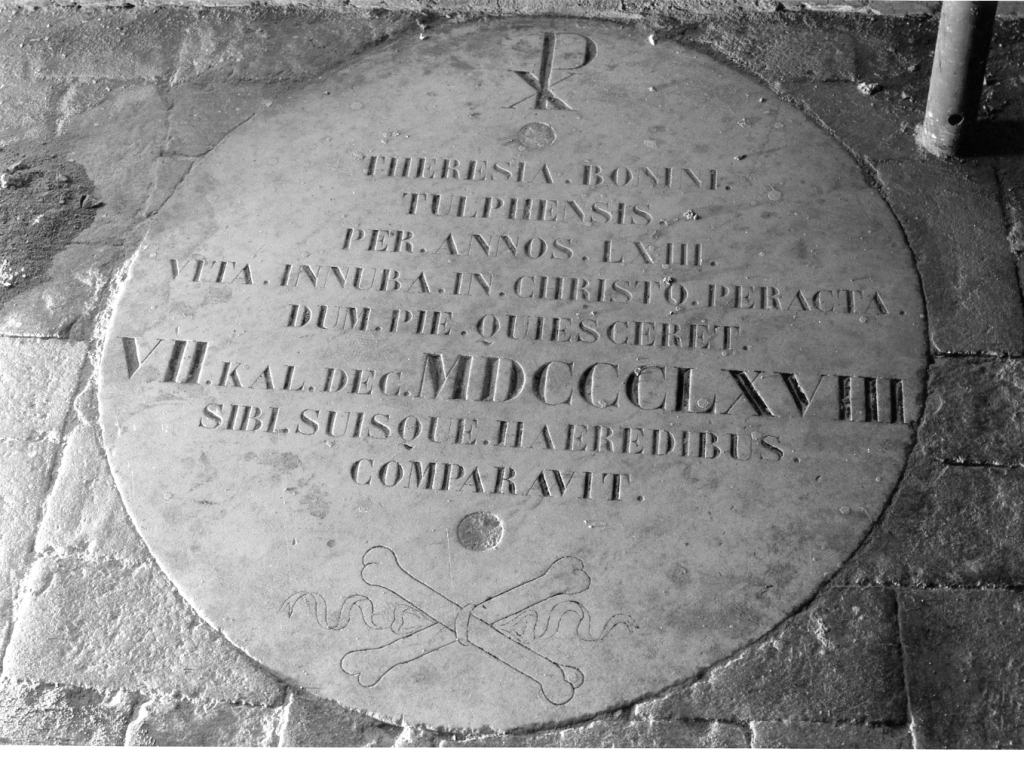 lapide - ambito romano (sec. XIX)