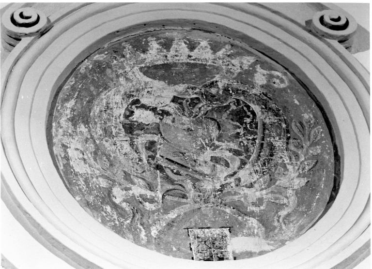 stemma gentilizio (dipinto) - ambito romano (seconda metà sec. XVI)