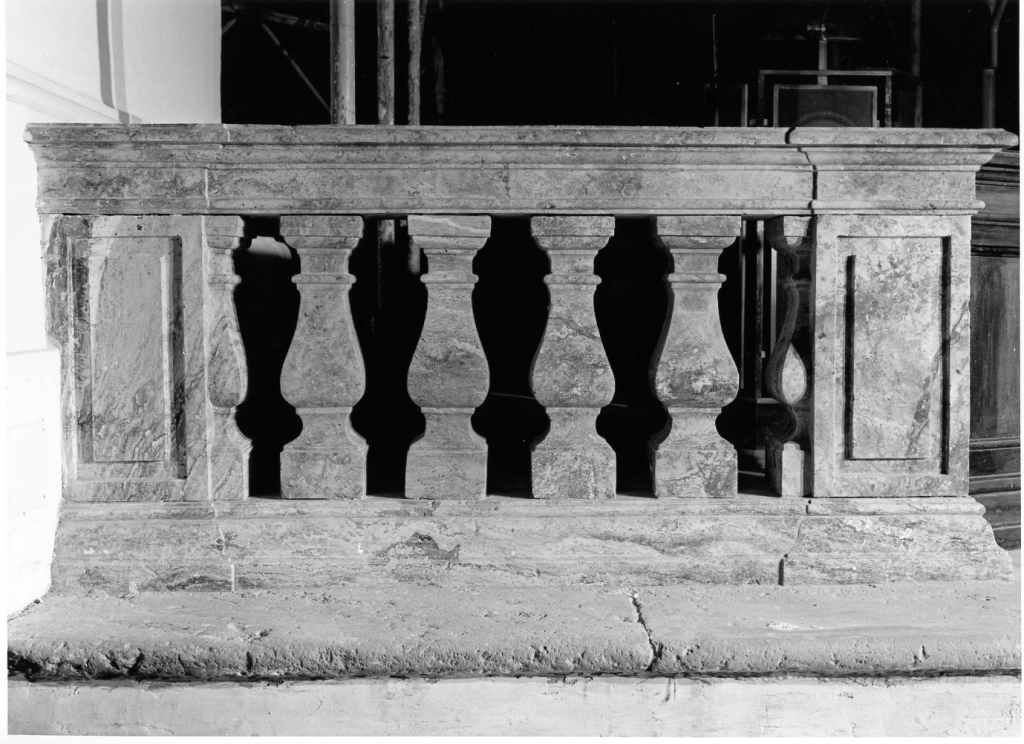 balaustrata - ambito romano (inizio sec. XIX)