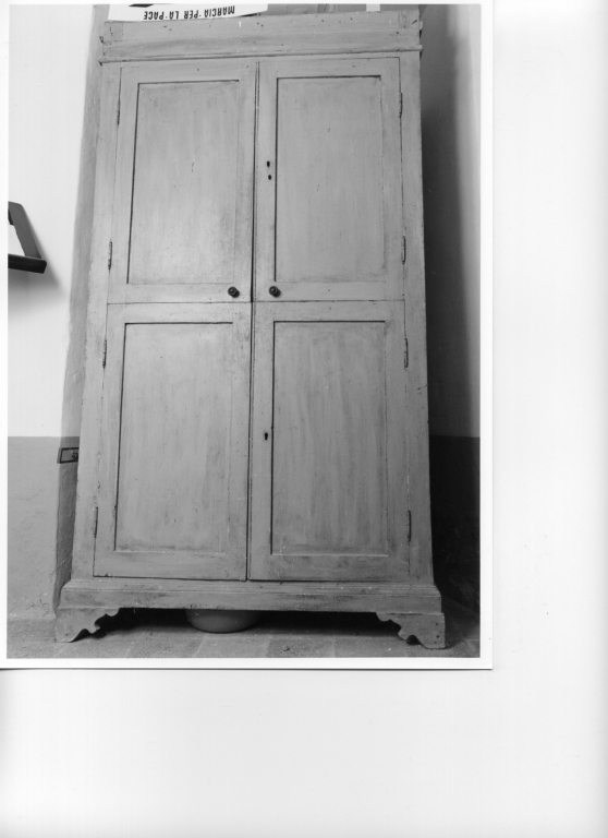 armadio - ambito romano (fine/inizio secc. XVIII/ XIX)