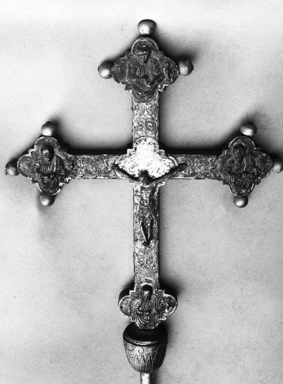 croce processionale - ambito laziale (sec. XV)
