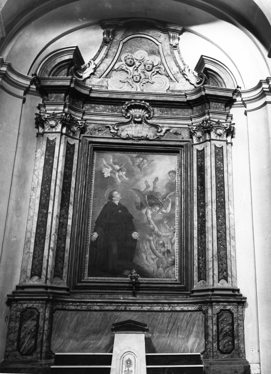 altare - a edicola - ambito laziale (metà sec. XVIII)