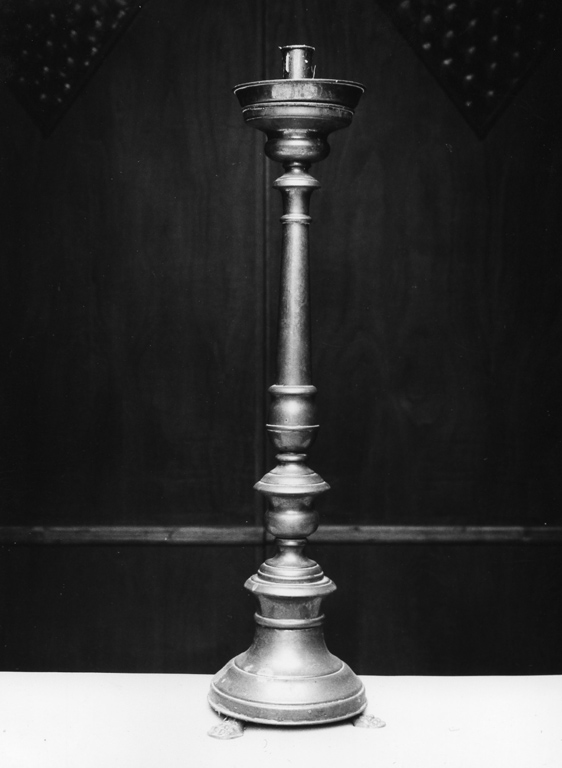 candeliere, serie - produzione laziale (fine/inizio secc. XVIII/ XIX)