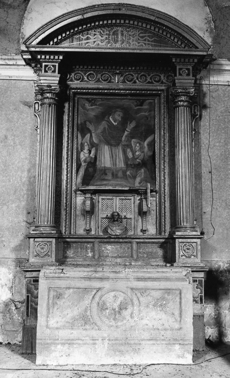 altare - a edicola - ambito viterbese (metà sec. XVI)