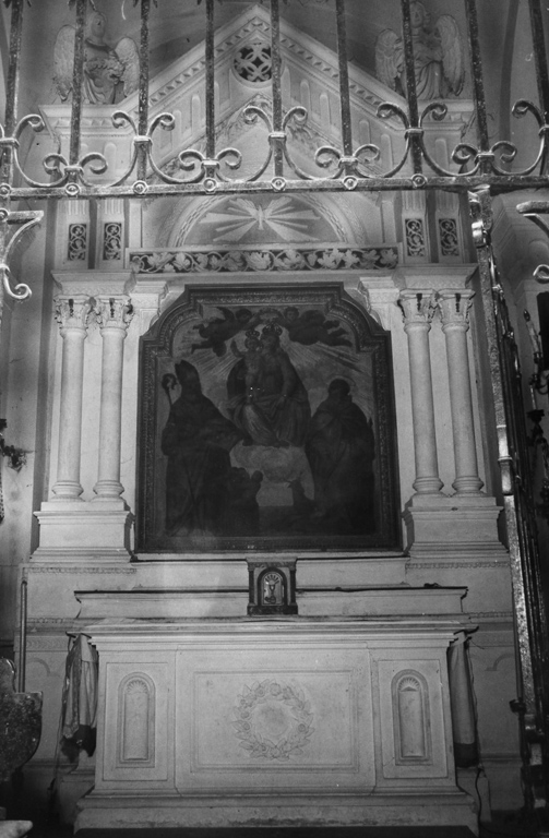 altare maggiore - ambito laziale (sec. XIX)