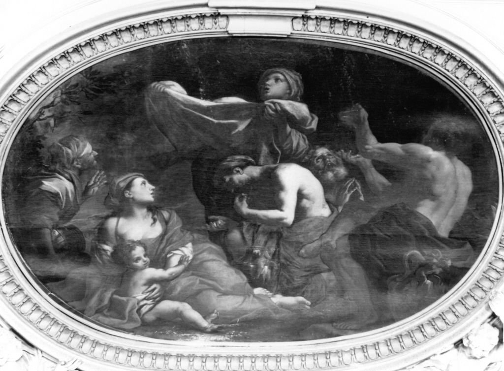 caduta della manna (dipinto) di Seyter Daniel (sec. XVII)