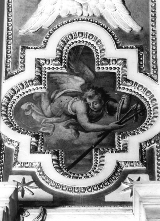 angeli con i simboli della passione (decorazione plastica) di Guerra Giovanni (secondo quarto sec. XVII)