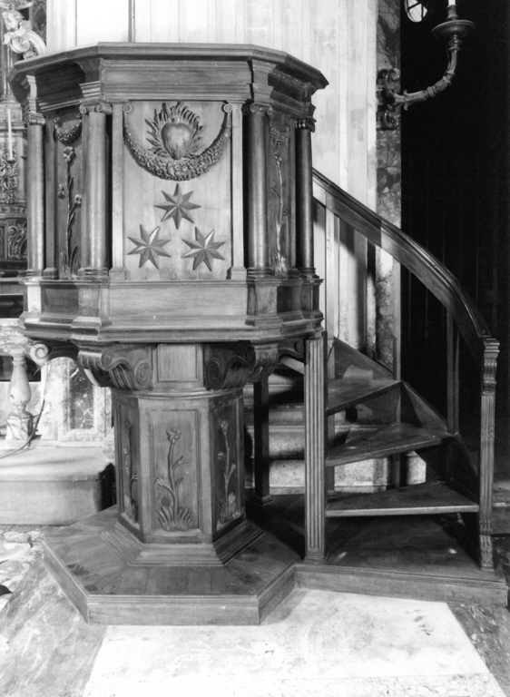 pulpito di Castelli Francesco detto Borromini (sec. XVII)