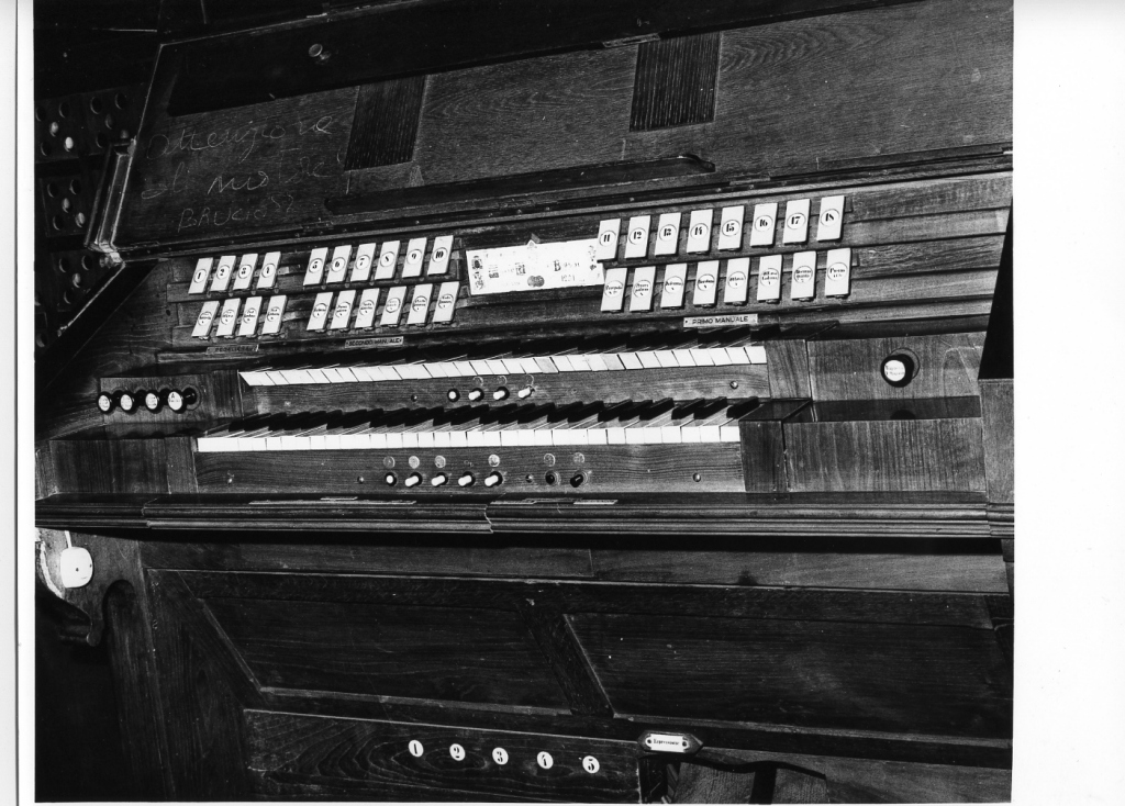 organo di Vegezzi Bossi Carlo (sec. XX)