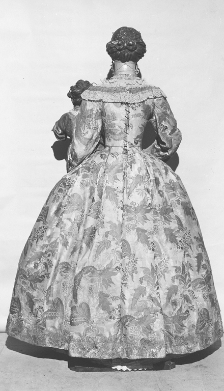 Madonna del Rosario (statua processionale) - ambito italiano (sec. XVIII)