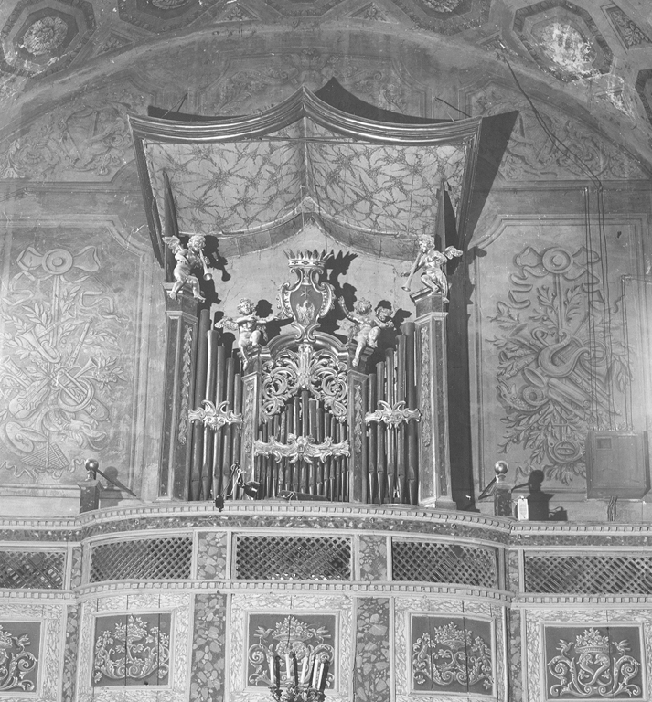 tribuna d'organo - ambito italiano (sec. XVIII)