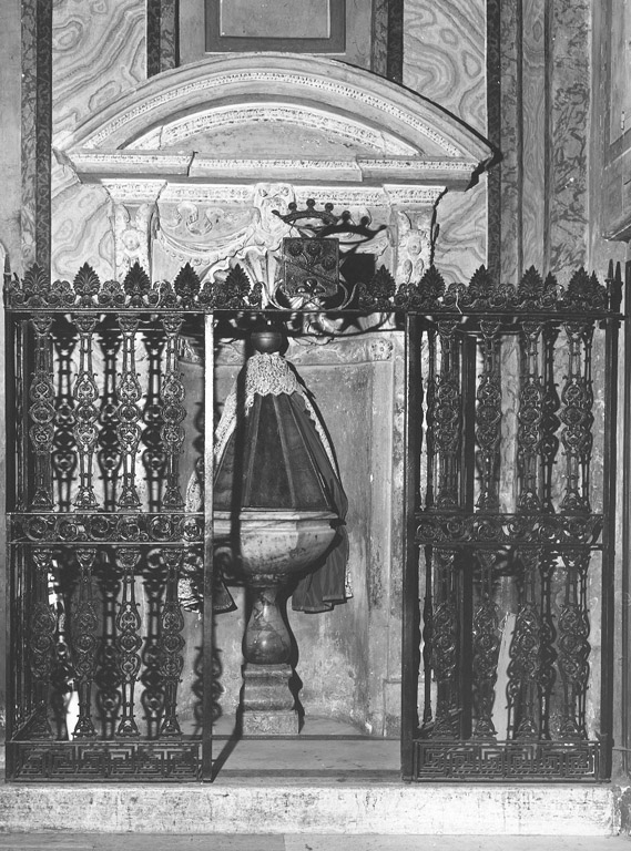 fonte battesimale - ambito italiano (sec. XVII)