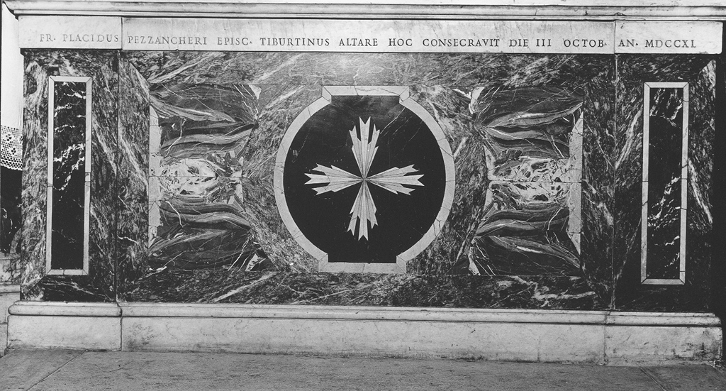 altare - ambito italiano (sec. XVIII)