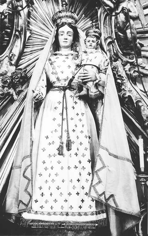 Madonna di Maggio, Madonna con Bambino (statua processionale) - ambito italiano (sec. XIX)