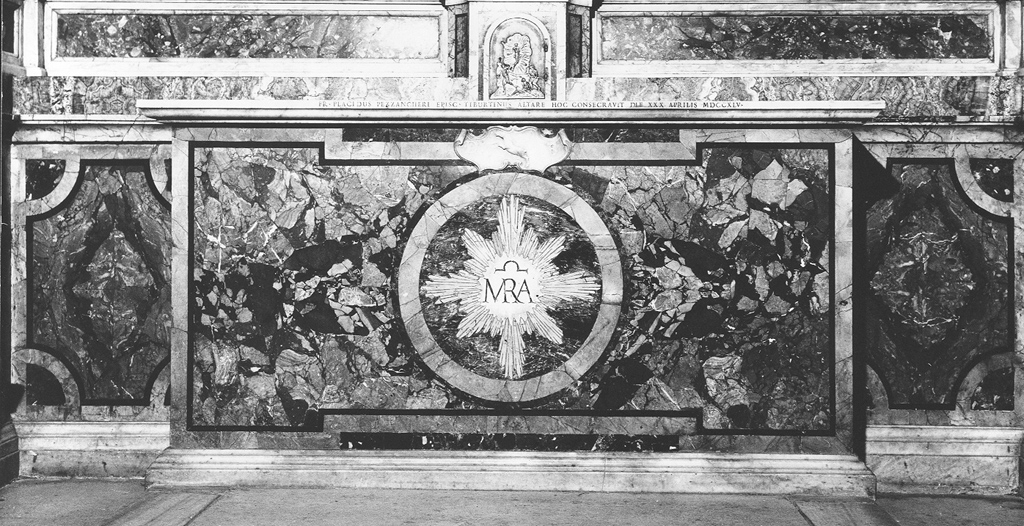 altare - ambito italiano (sec. XVIII)