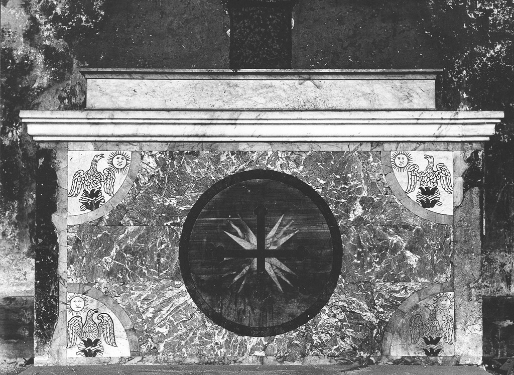 altare - ambito italiano (sec. XIX)