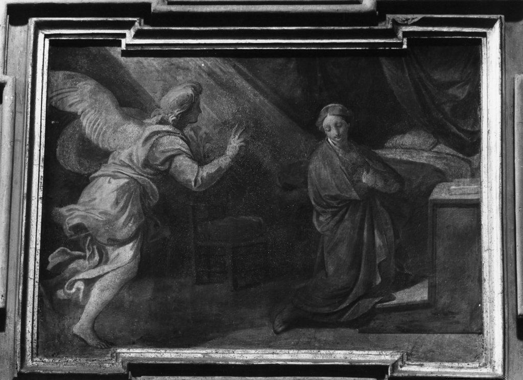 Annunciazione (dipinto) di Colli Antonio (sec. XVII)