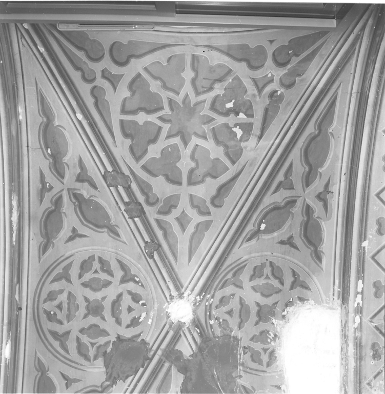 motivi decorativi geometrici (decorazione pittorica, serie) di Caretti Giovanni Battista (sec. XIX)