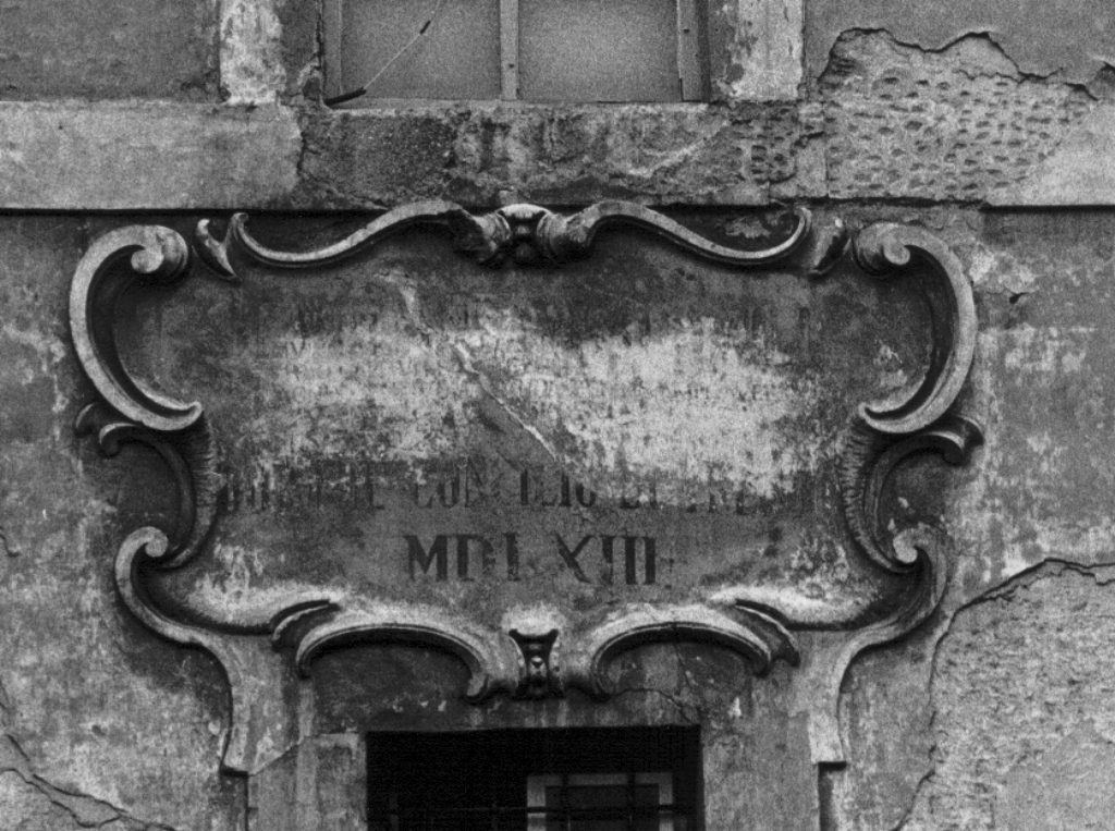 lapide - ambito romano (fine/inizio secc. XVII/ XVIII)