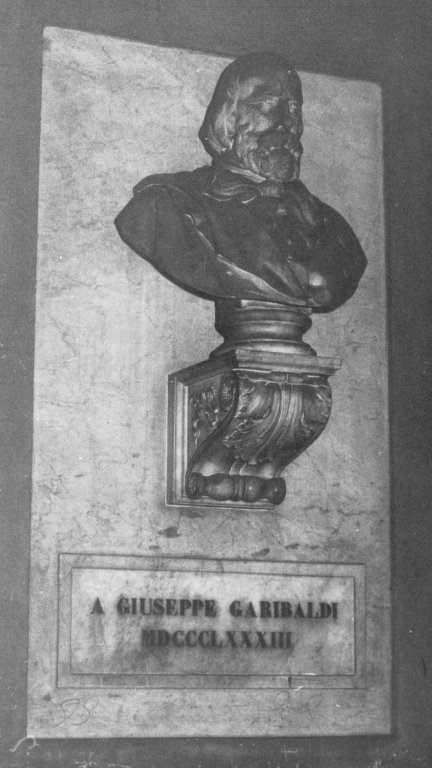 busto di Giuseppe Garibaldi (scultura) di Bartolini Paolo (sec. XIX)