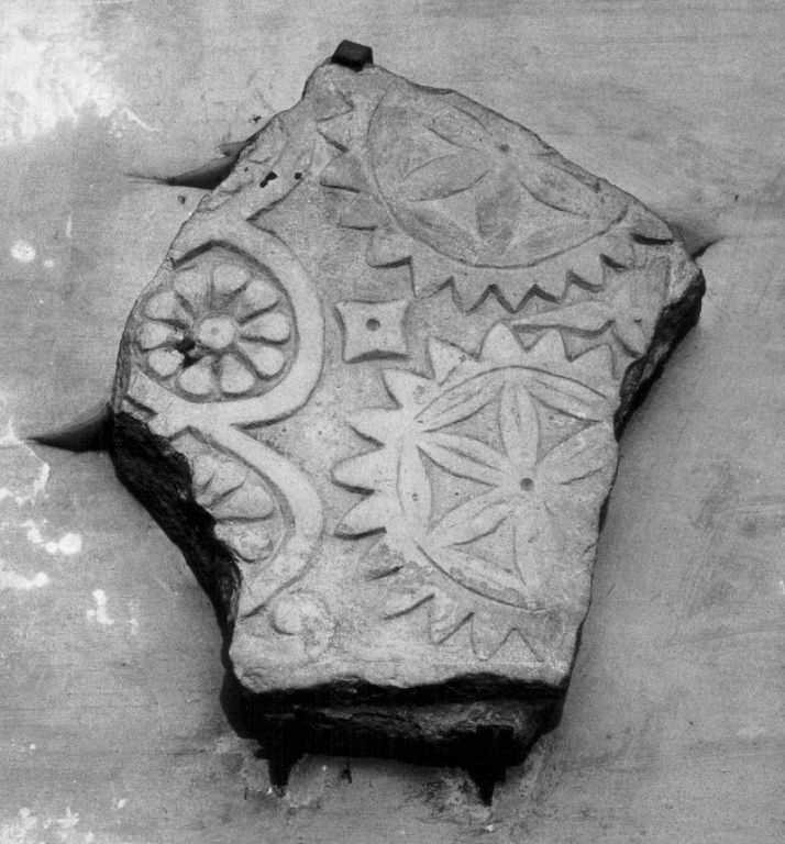 pluteo, frammento - ambito laziale (fine/inizio secc. IX/ X)