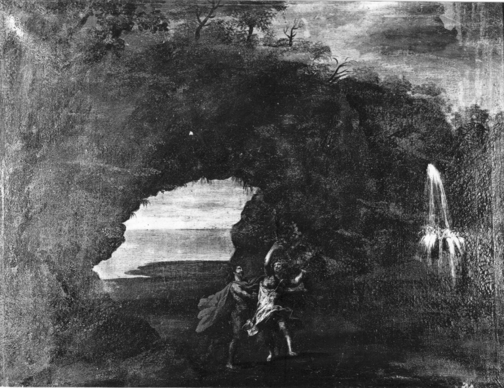 Apollo e Dafne (dipinto) - ambito laziale (seconda metà sec. XVII)