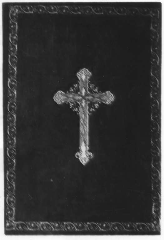 coperta di libro liturgico - ambito romano (sec. XVIII)