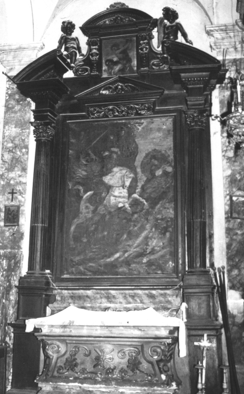 altare - ambito laziale (secc. XVII/ XVIII)