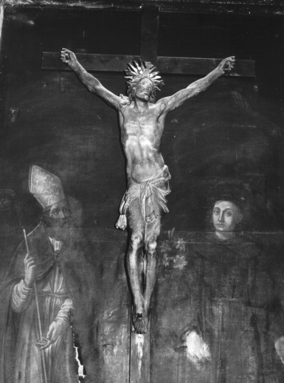 Cristo crocifisso (scultura) - ambito laziale (sec. XVIII)