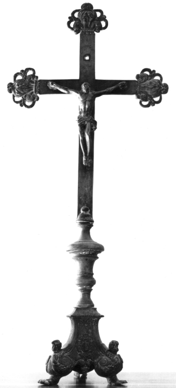 croce d'altare - ambito laziale (fine sec. XVIII)