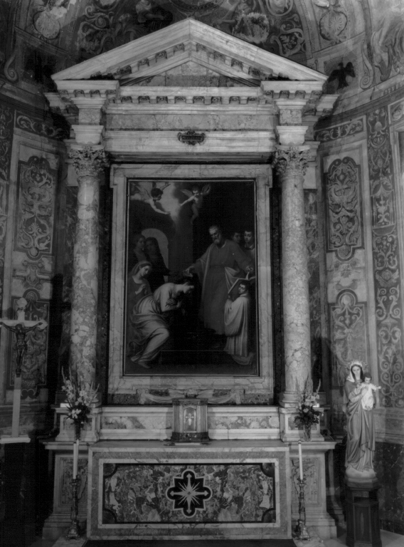 altare maggiore di Lombardi Carlo (metà sec. XVII, sec. XX)