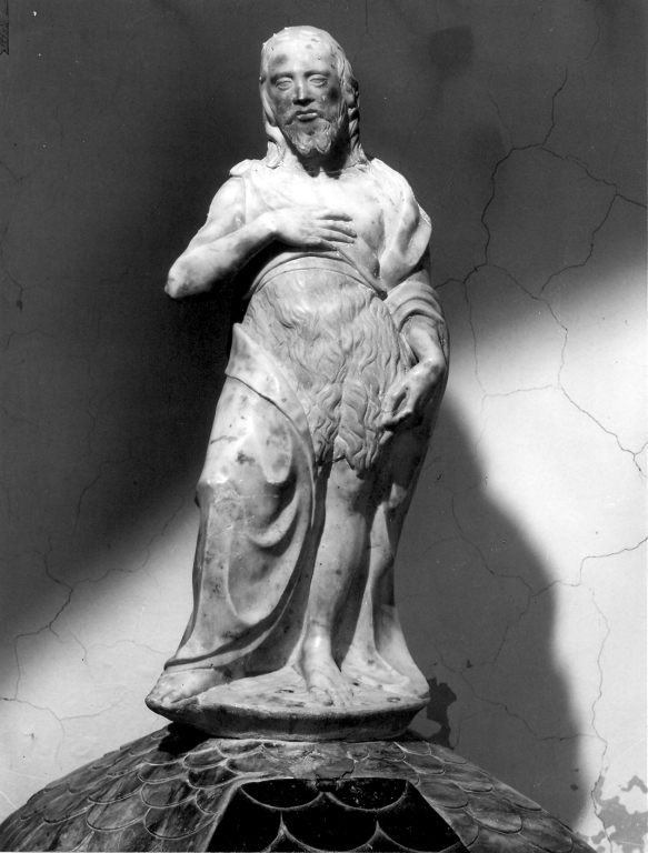 fonte battesimale - ambito romano (sec. XVI)