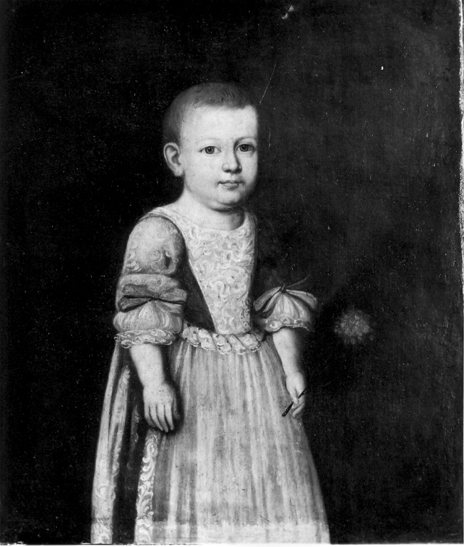 ritratto di Alessandra Chigi bambina (dipinto) di Nasini Giuseppe Nicola (attribuito) (seconda metà sec. XVII)