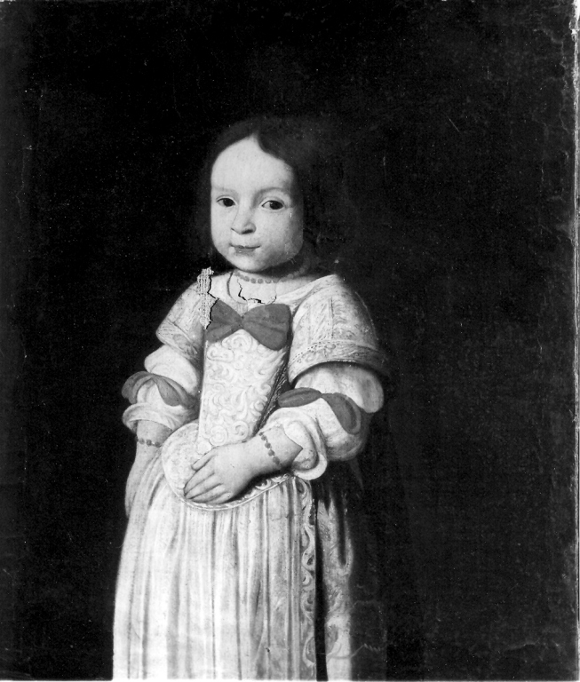 ritratto di Anna Maria Chigi bambina (dipinto) di Alessandro Mattia da Farnese (seconda metà sec. XVII)
