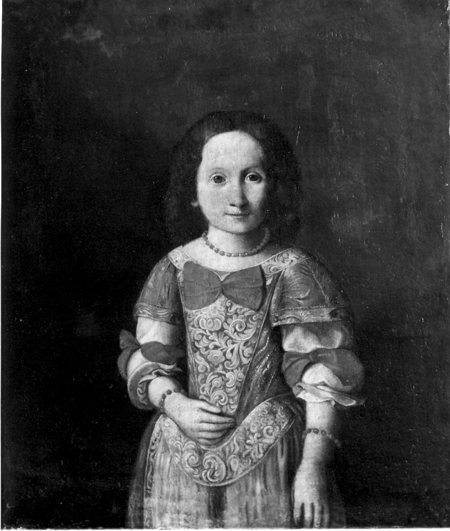 ritratto di Maria Maddalena Chigi bambina (dipinto) di Alessandro Mattia da Farnese (seconda metà sec. XVII)