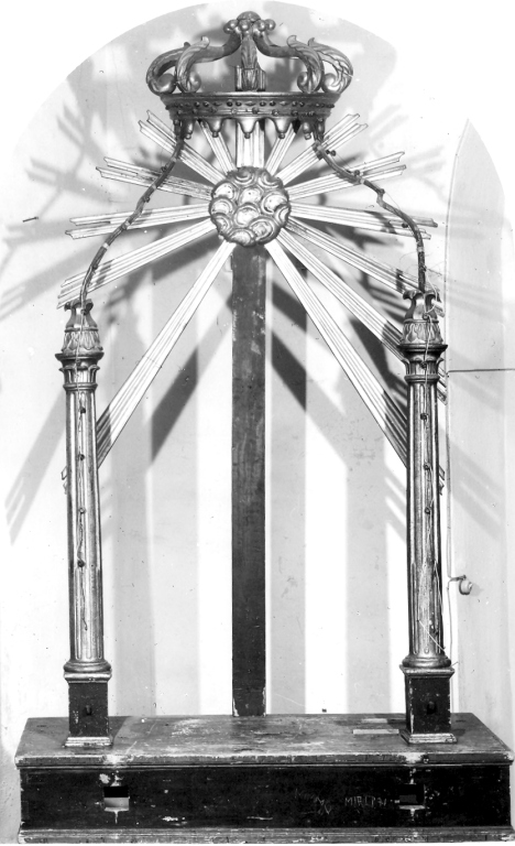 macchina processionale - ambito romano (secc. XIX/ XX)