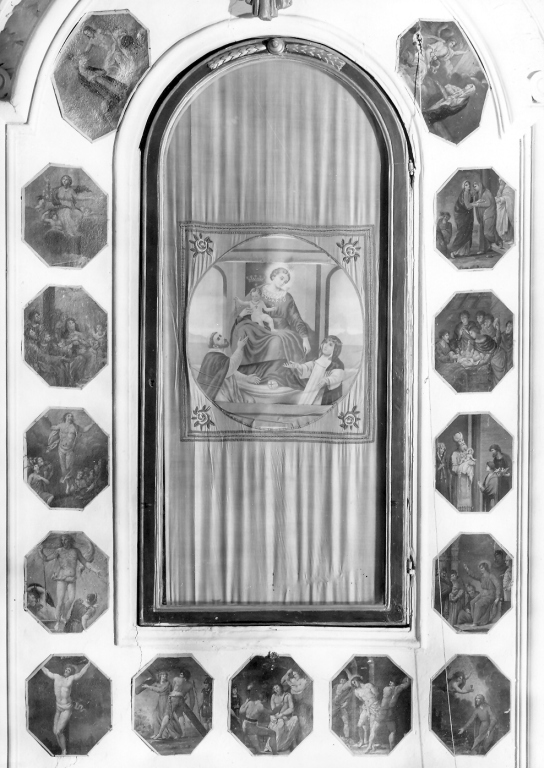 storie della vita di Maria Vergine e di Cristo (dipinto, serie) - ambito Italia centrale (sec. XVIII)