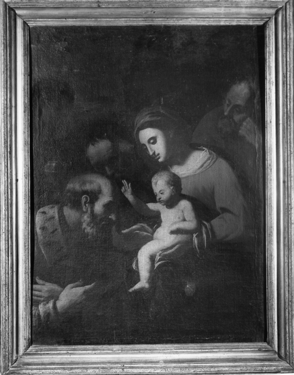 Madonna con il Bambino e i Re Magi (dipinto) - ambito romano (sec. XVII)