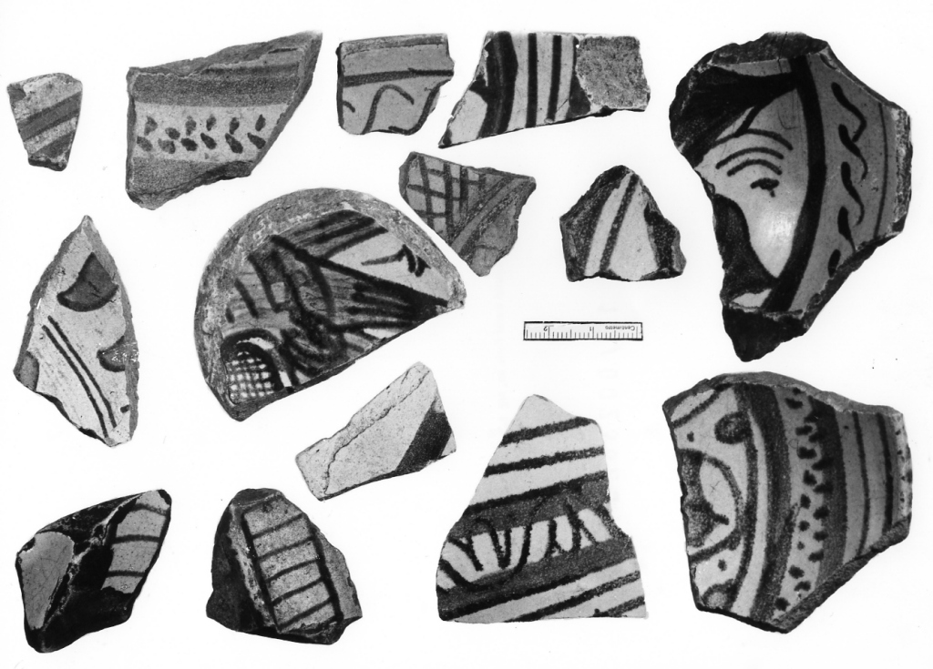 ciotola, frammento - manifattura romana (prima metà sec. XV)