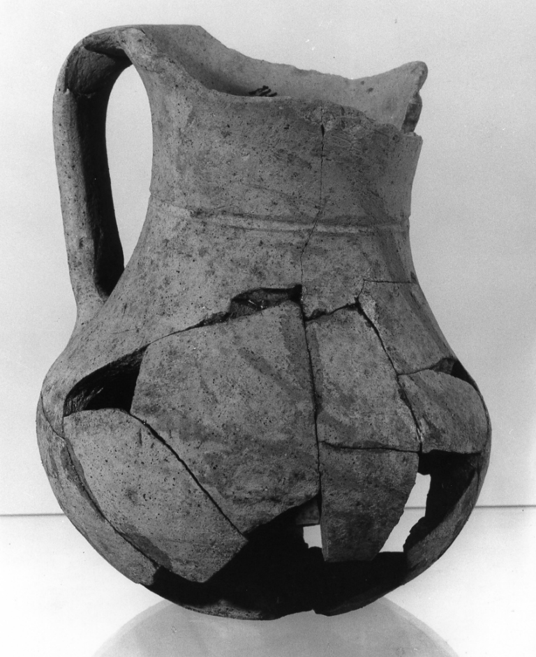 brocca, frammento - ambito laziale (sec. VII, sec. VIII)