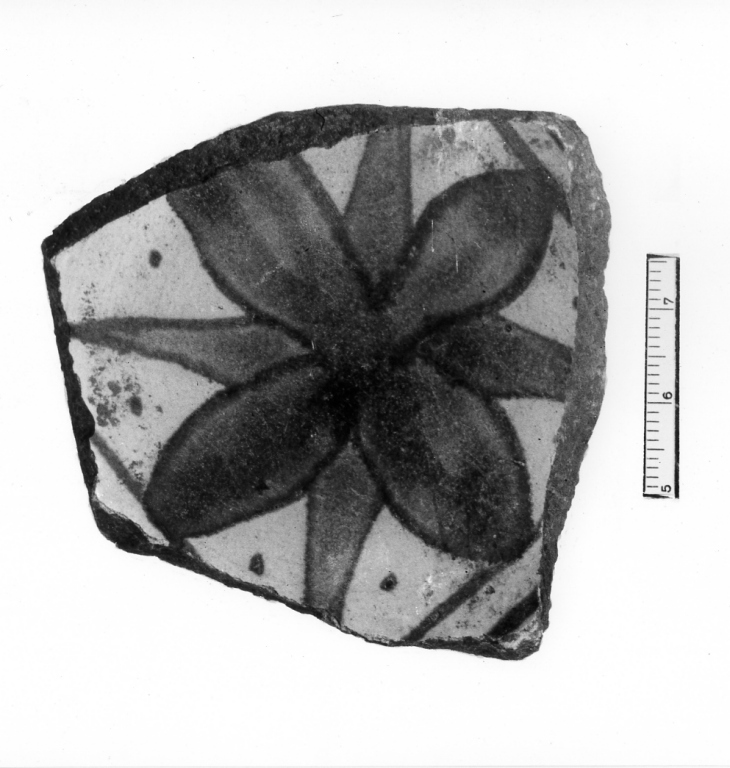 ciotola, frammento - manifattura laziale (prima metà sec. XV)